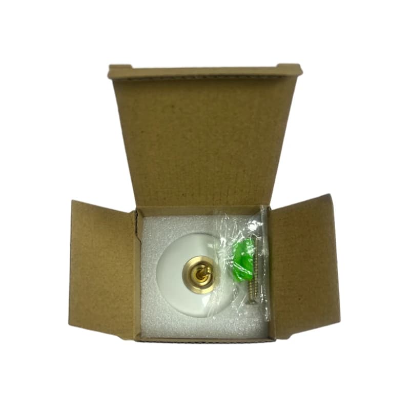 Brass Toggle Light Switch | 1-Way & 2-Way Control | Ceramic Retro Rocker for Wall Plate - Thumbnail 4
