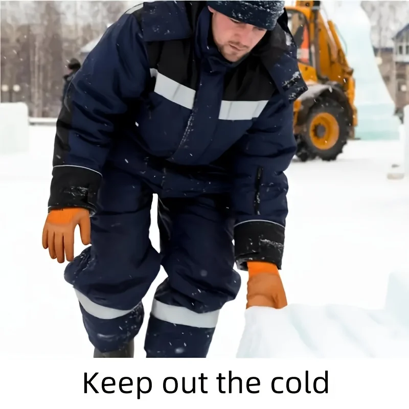 10-Pair Waterproof Winter Work Gloves | Nylon & Lead-Free | Cold Weather Outdoor Work Bundle - Thumbnail 2