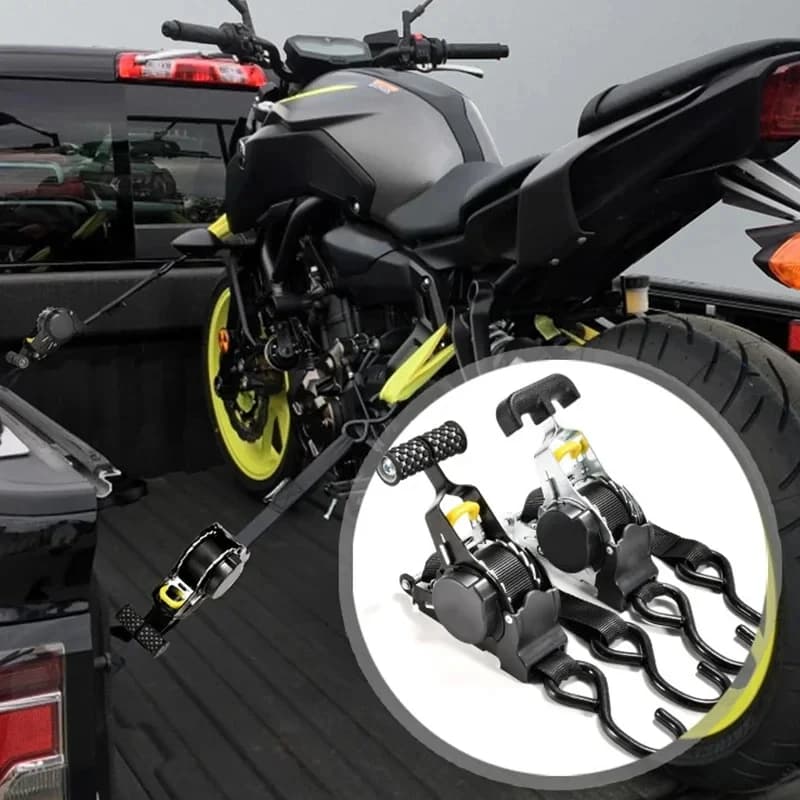 Strap Load Binder | 1-Inch Webbing | For Motorcycle & Cargo - Thumbnail 3