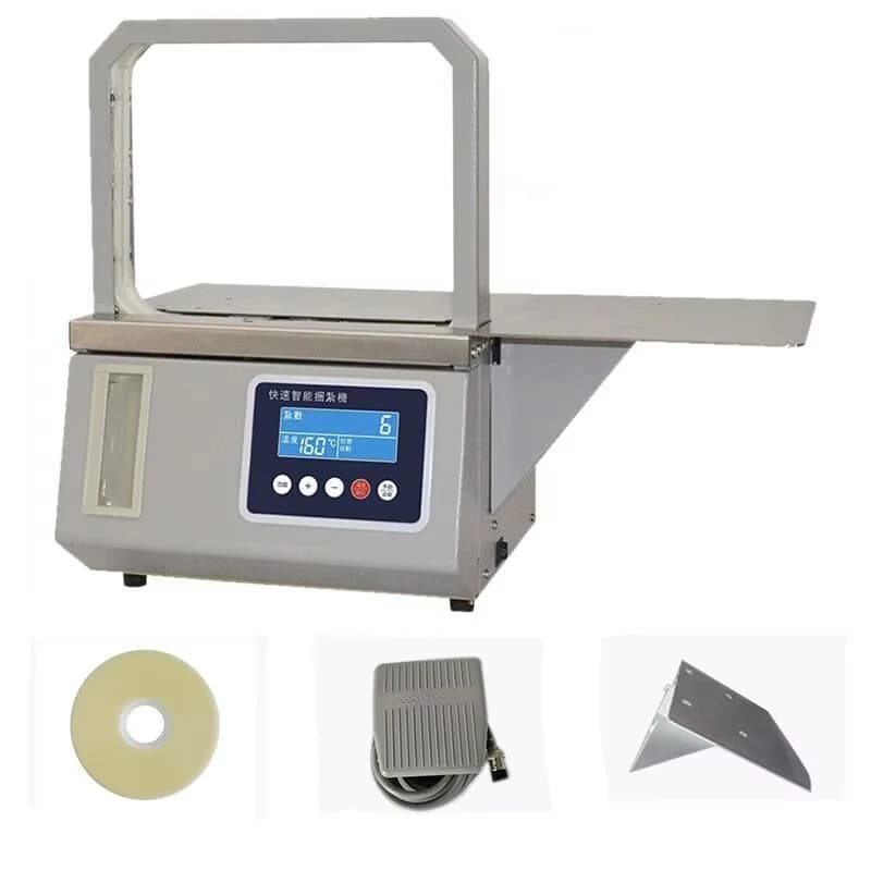 Automatic Strapping Machine | DG-12 Model | For Banknotes, Produce & Retail Bundling - Thumbnail 5