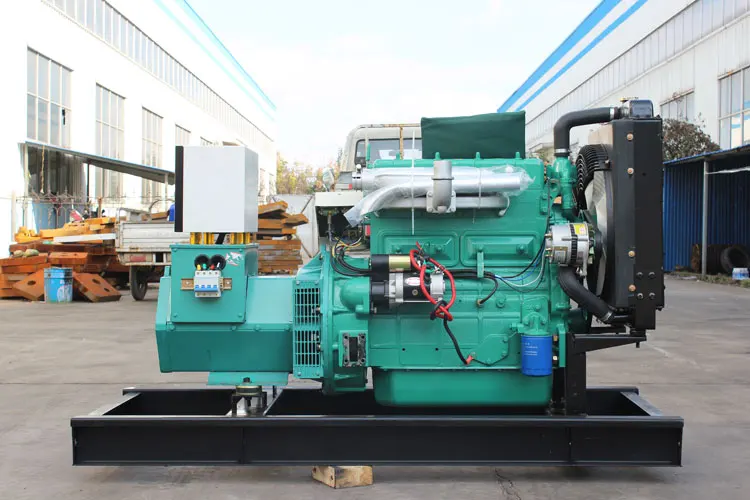 weifang Ricardo brand 30kw 37.5kva diesel generator with ZH4100D diesel engine and brush alternator diesel generator power - Thumbnail 3