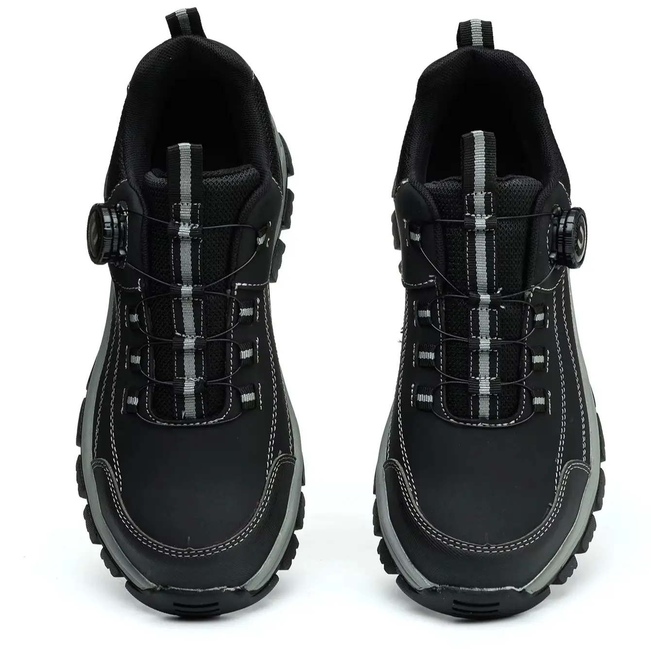 Safety Shoes | Breathable Steel Toe Work Boots | Puncture & Smash Resistant for Outdoor Workshop