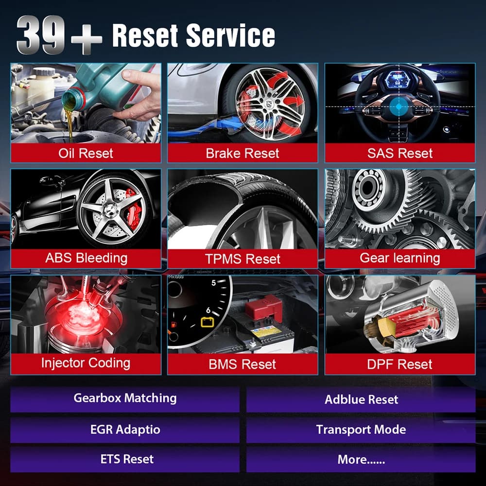 Automotive Diagnostic Tool | Key Programming & Anti-Theft System Reset | CAN FD Support - Thumbnail 6
