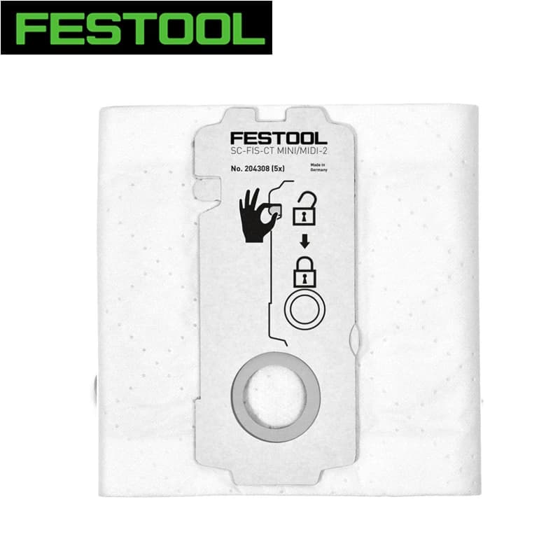 SC-FIS-CT Self-Cleaning Filter Bag | Non-Woven for High Suction | Compatible with MINI/MIDI/CT15 - Thumbnail 2