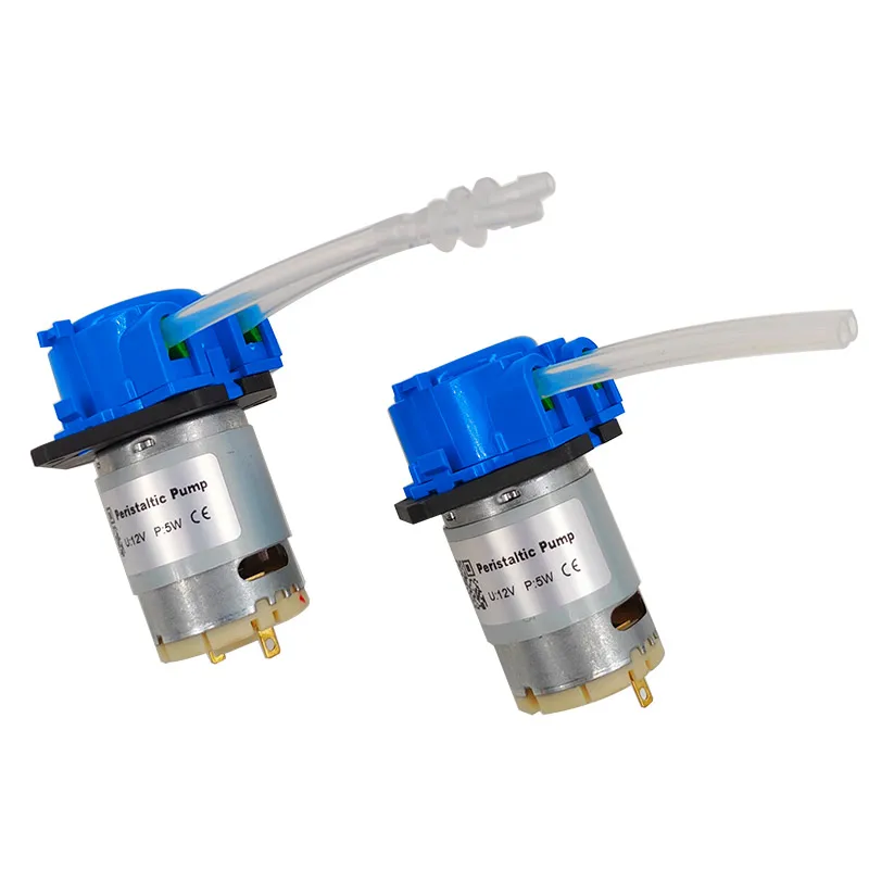 12V Peristaltic Pump | 5W Self-Priming Micro Circulation | Silicone Tube Chemical Transfer - Thumbnail 2