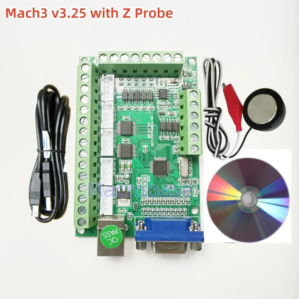 5-Axis CNC Motion Controller | USB Interface | Mach3 & V3.25 Compatible | Precision Milling & Engraving - Thumbnail 4