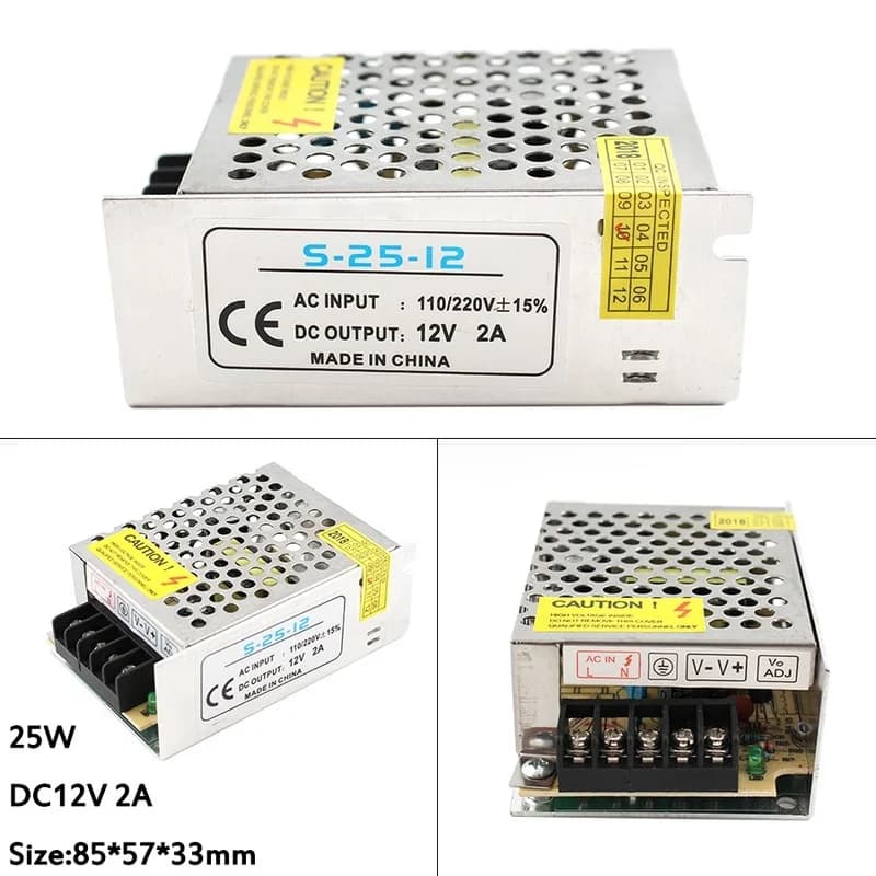 AC/DC Switching Power Supply | 5V 12V 24V 48V Output | Professional-Grade SMPS Transformer - Thumbnail 6