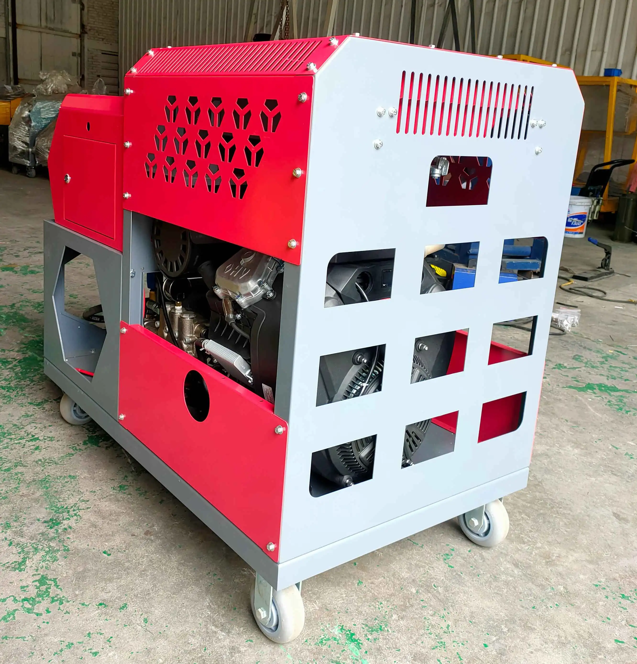 37HP High Pressure Washer | 85LPM Water Jetting Cleaner | Sewer & Drain Cleaning Machine - Thumbnail 5