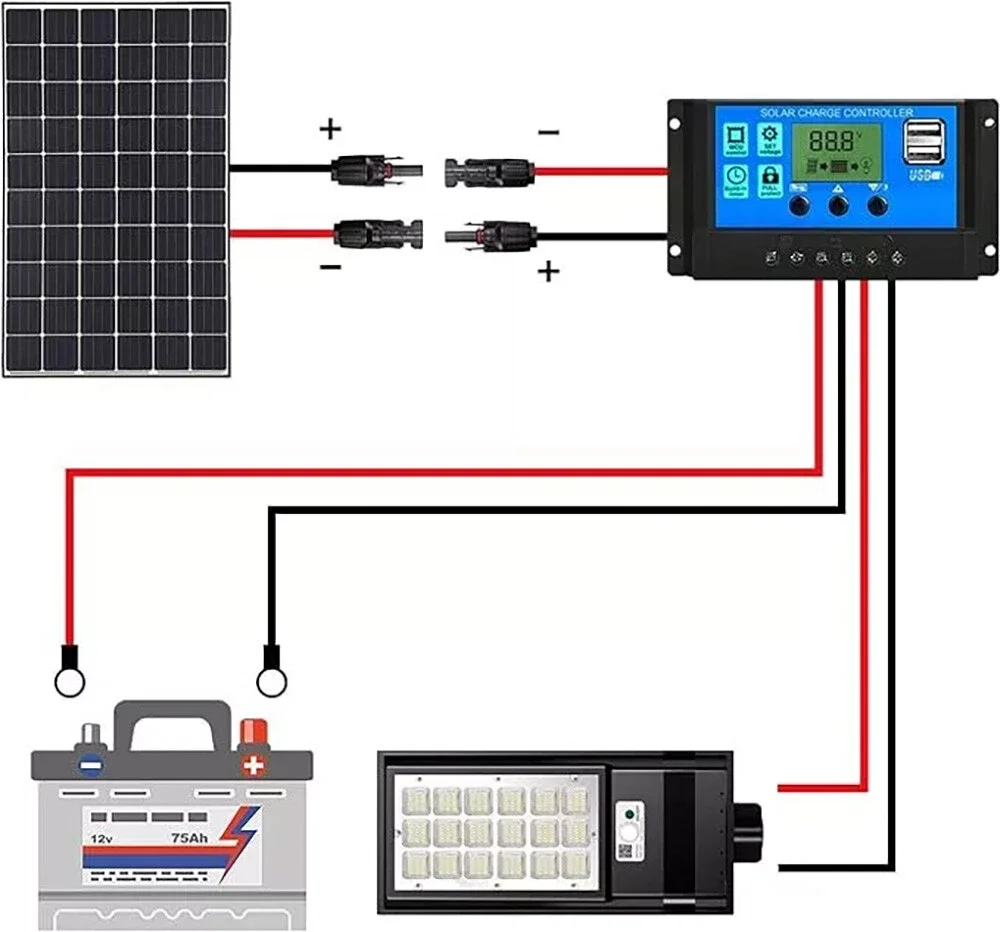 Solar Panel Extension Cable | 10 AWG 6mm² Silicone Wire | Waterproof PV Connectors - Thumbnail 6
