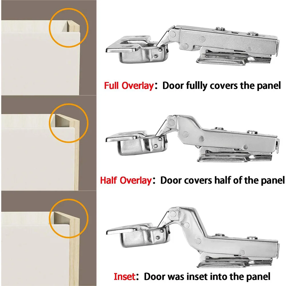Close Concealed Hinges | Full Overlay Face Frame | Professional Kitchen Cabinet Installation - Thumbnail 3