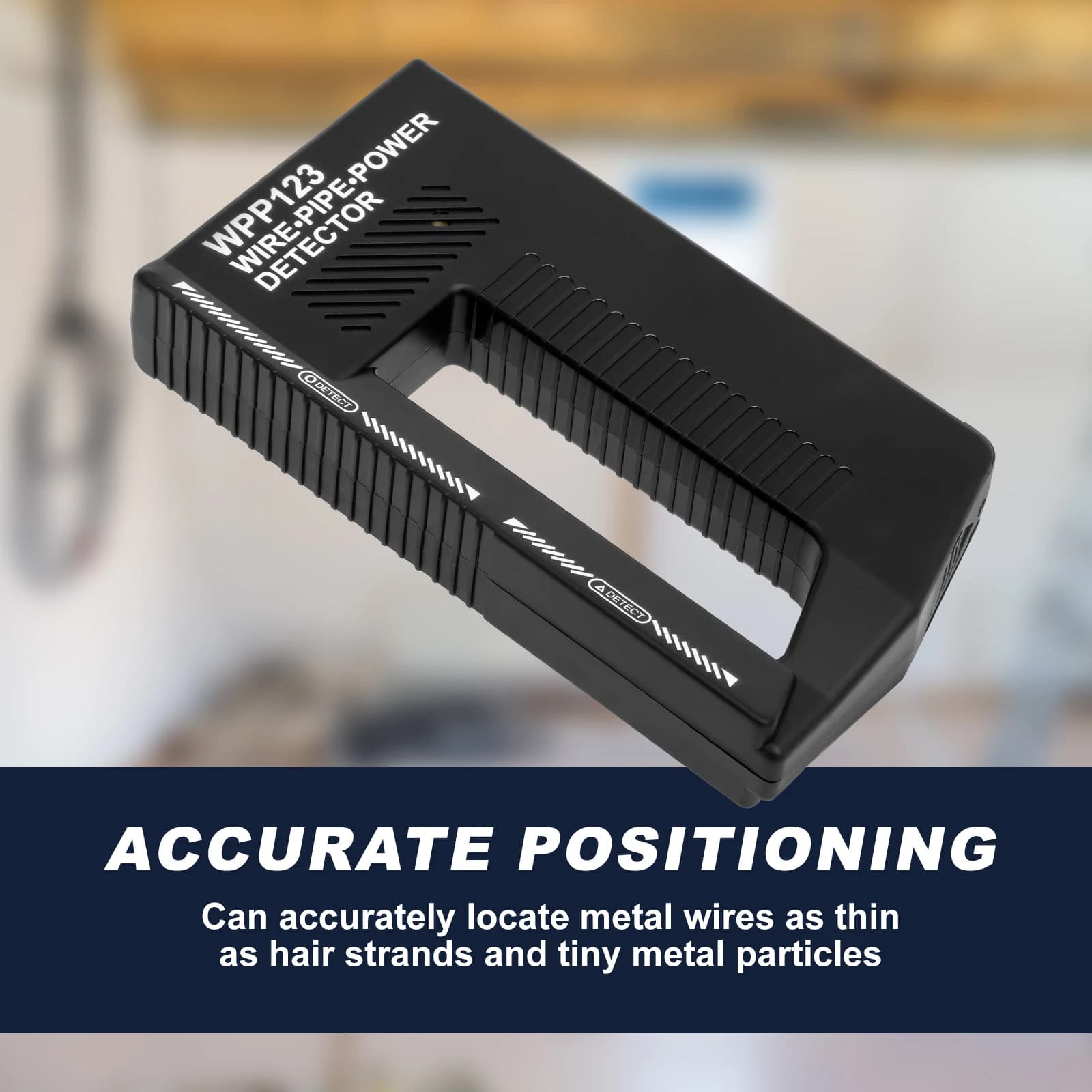 Wall Scanner | High-Sensitivity AC Wire & Metal Detector | Visual & Audio Alert System - Thumbnail 6