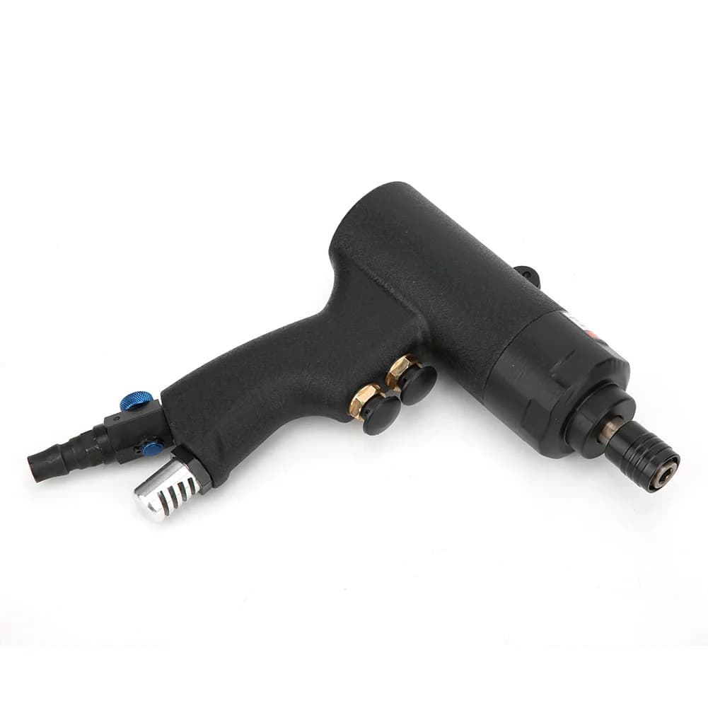 8H Professional Impact Air Screwdriver, an industrial-grade pneumatic tool with a durable gun-type grip and metal housing.