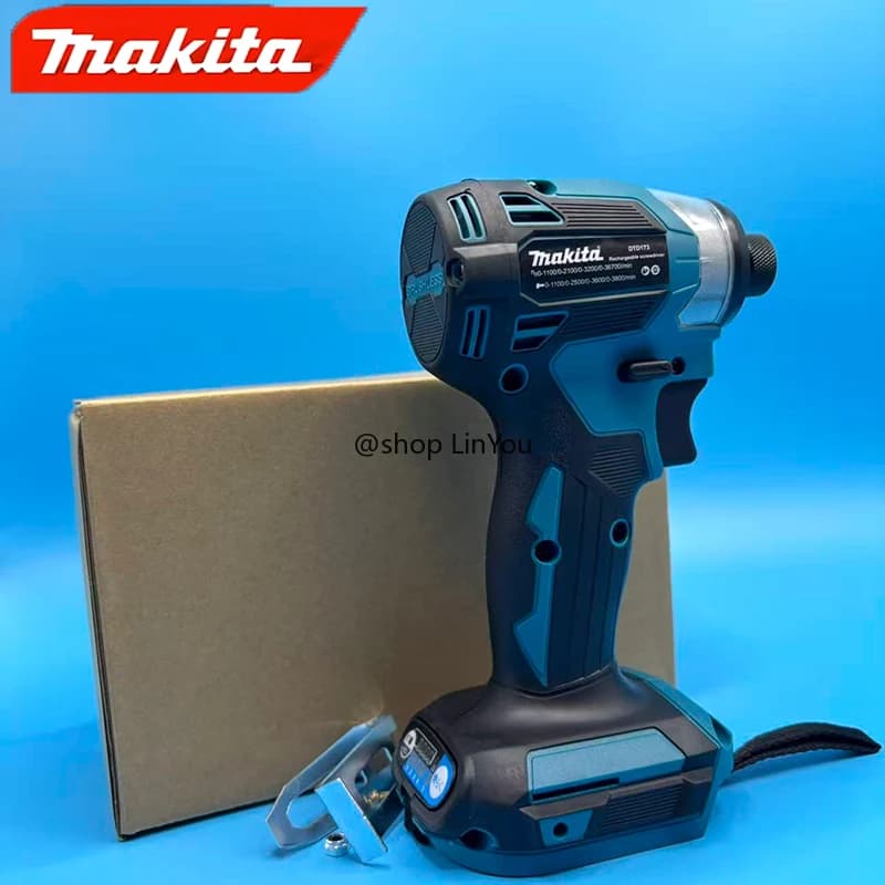 Makita DTD173 Brushless Impact Driver | 18V LXT Cordless Power | Professional Screwdriver for Wood & Bolts - Thumbnail 2