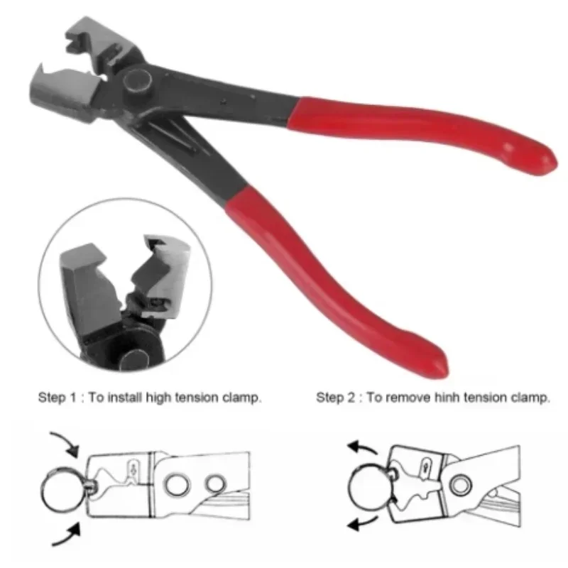Hose Clamp Pliers | Heavy-Duty Hand Tool for Automotive & Plumbing Repair - Thumbnail 5