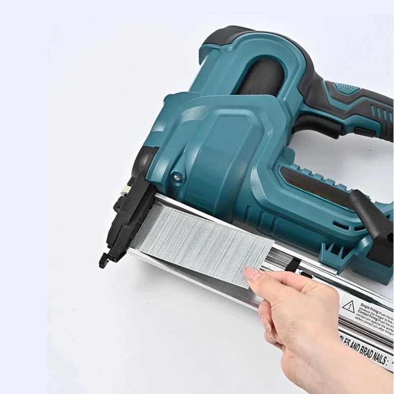 Heavy-Duty Cordless Nailer/Stapler | 18GA for Upholstery & Carpentry | Makita Battery System - Thumbnail 2