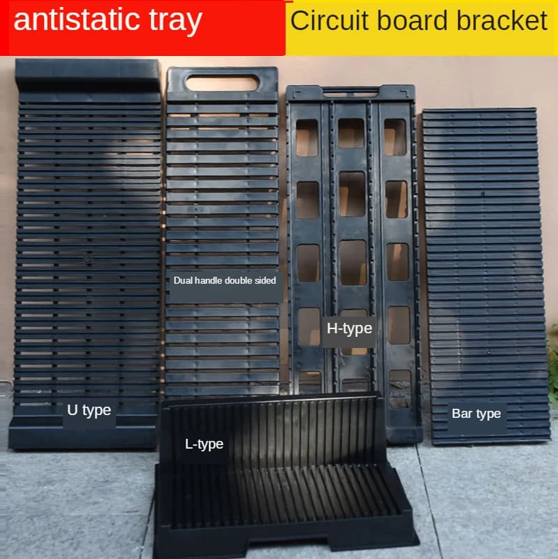 Anti-Static PCB Rack | ESD-Safe Circuit Board Storage & Drying Stand - Thumbnail 3