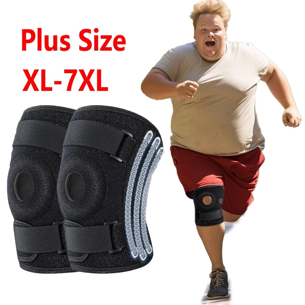 Knee Support Brace | Patella Gel & Side Stabilizers for ACL, Meniscus & Arthritis Relief - Thumbnail 3