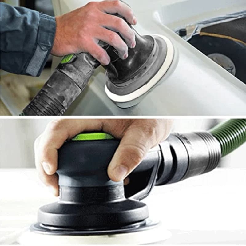 6-Inch Sanding Pad | Hook & Loop Backing Disc for Festool Sanders | Durable Abrasive Machine Replacement - Thumbnail 6