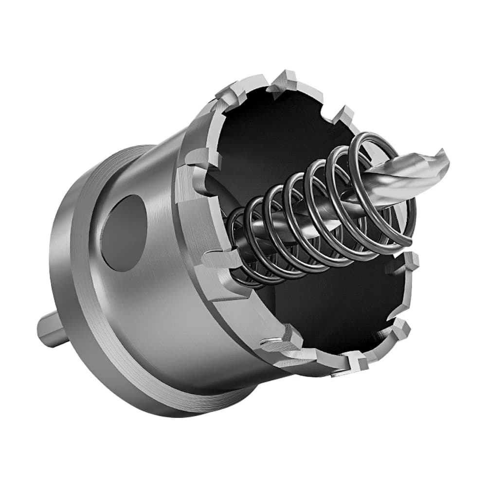 TCT Hole Saw Set | Carbide-Tipped for Stainless Steel & Metal | 12-150mm Drill Bits - Thumbnail 6