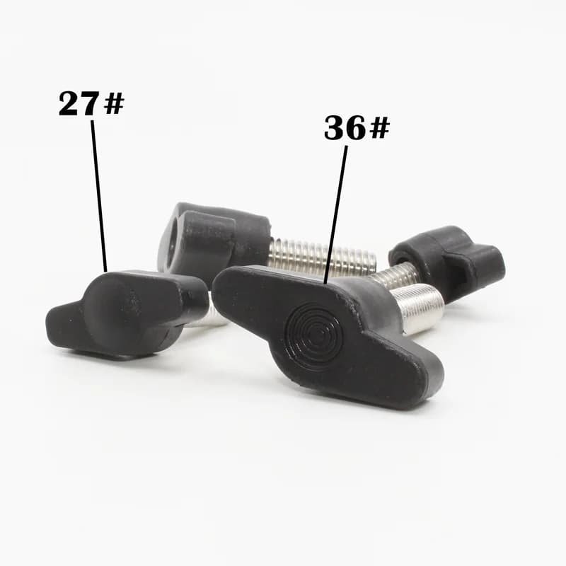 Steel T-Handle Screws | M4 M5 M6 M8 Sizes | Bakelite Hand Knob for Tightening - Thumbnail 4