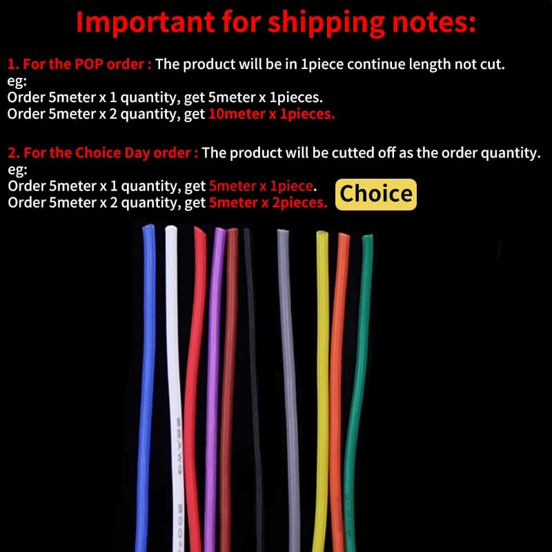 22AWG Silicone Wire | Ultra-Flexible & Heat-Resistant | DIY Electronics & Lighting Cable - Thumbnail 3
