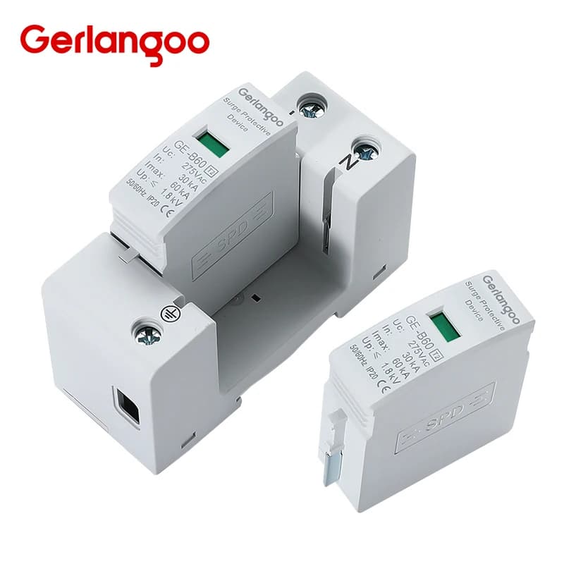 Home Surge Protector | 275V-385V AC | 20kA-100kA Lightning & Power Surge Defense - Thumbnail 4
