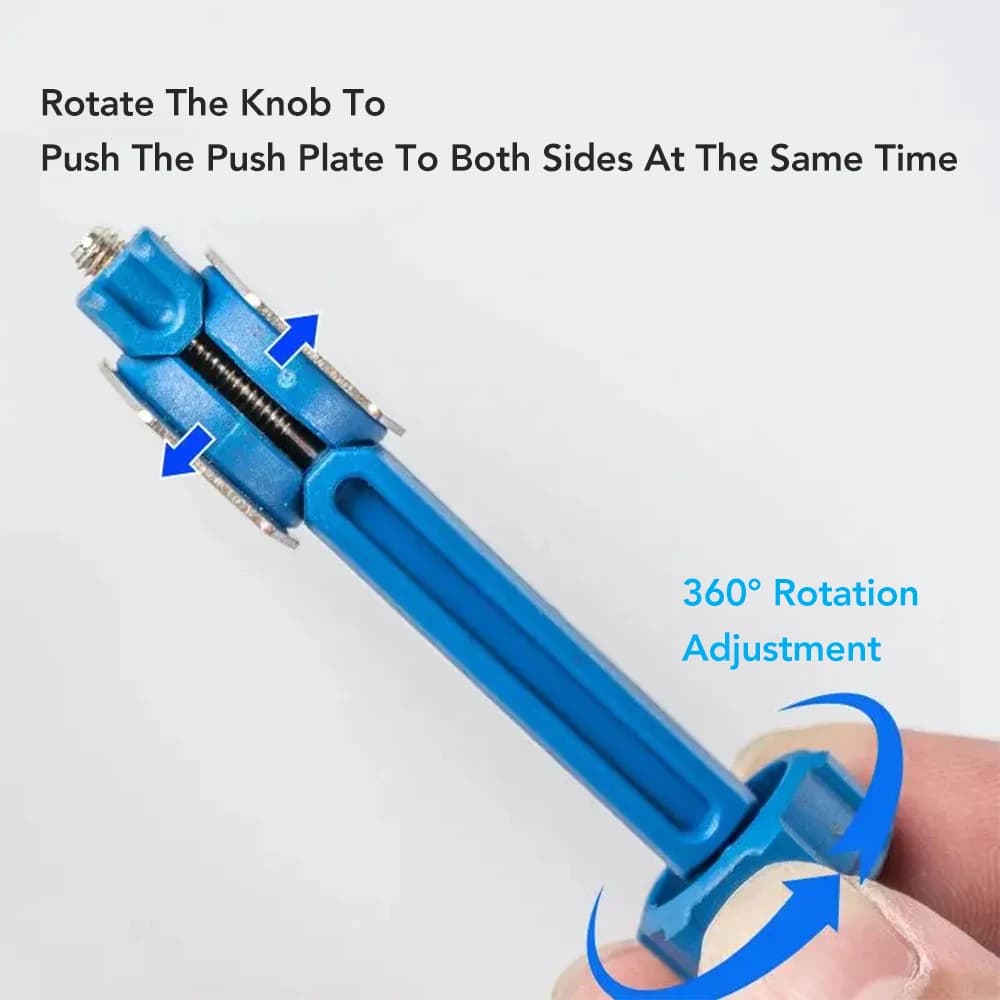 Hydraulic Brake Caliper Tool | Dual-Action Piston Reset & Spreader | Durable Steel Construction - Thumbnail 5