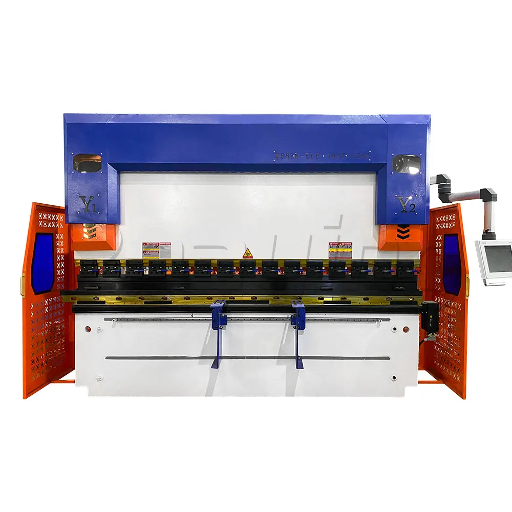 CNC Press Brake | 125T-3200mm Hydraulic Bending Machine | 3+1 Axis Precision - Thumbnail 3