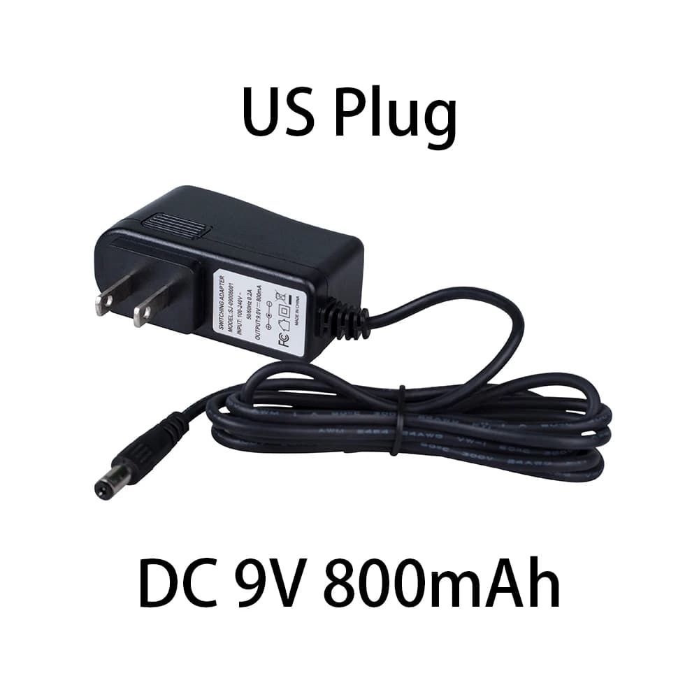 9V DC Guitar Pedal Power Supply | 800mAh Isolated Adapter for Effects Pedalboard - Thumbnail 5