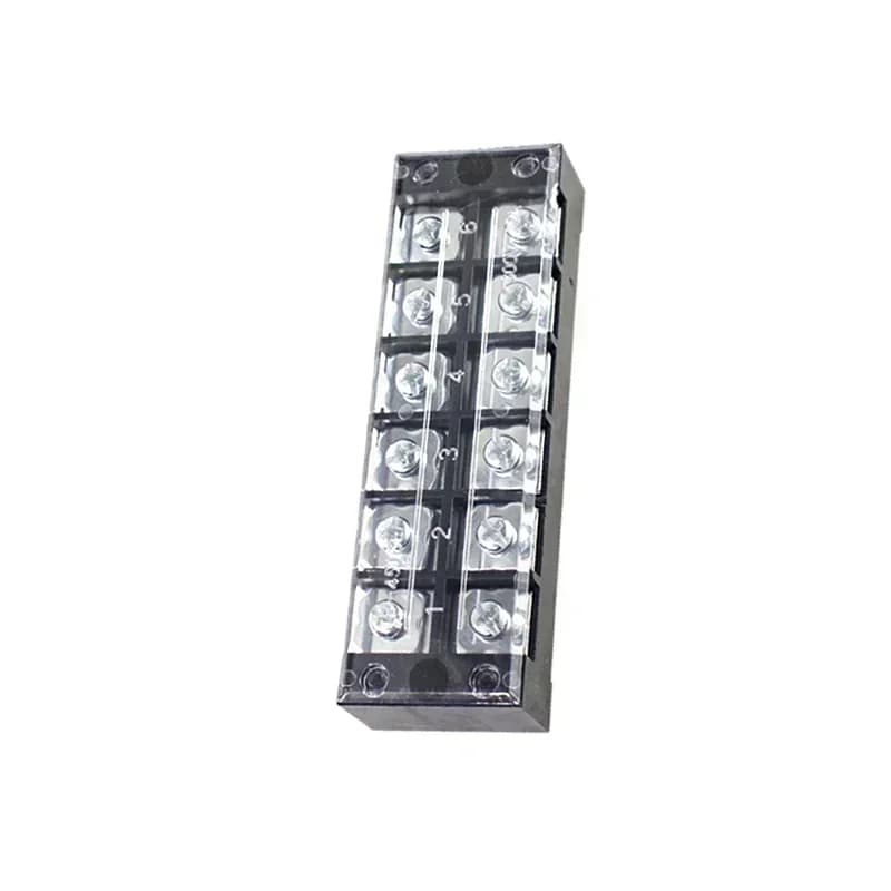 Screw Terminal Block | 15A-45A, 600V Dual Row | TB Series 3-12 Pin Connector - Thumbnail 4