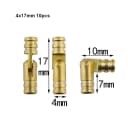 Gold 4x17mm