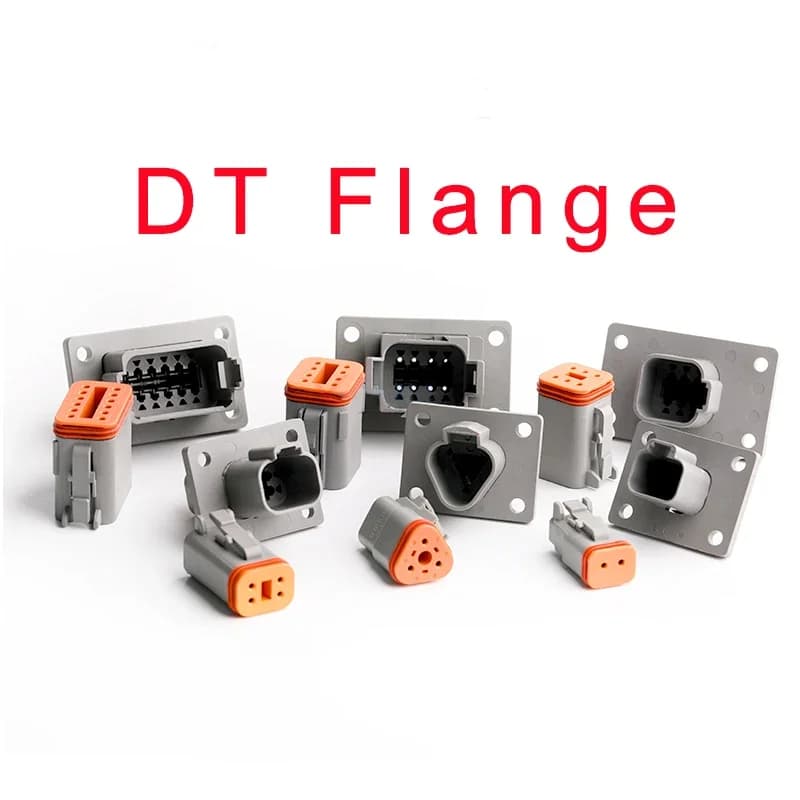 Waterproof Automotive Connector Kit | Deutsch DT Series | 2-12 Pin Durable Plug-In Terminals - Thumbnail 2