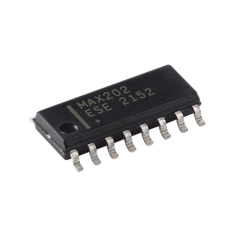 MAX202ESE+T RS-232 Transceiver IC | 10-Piece Professional Lot | +5V SOP-16 Interface with 0.1µF Capacitors - Thumbnail 2
