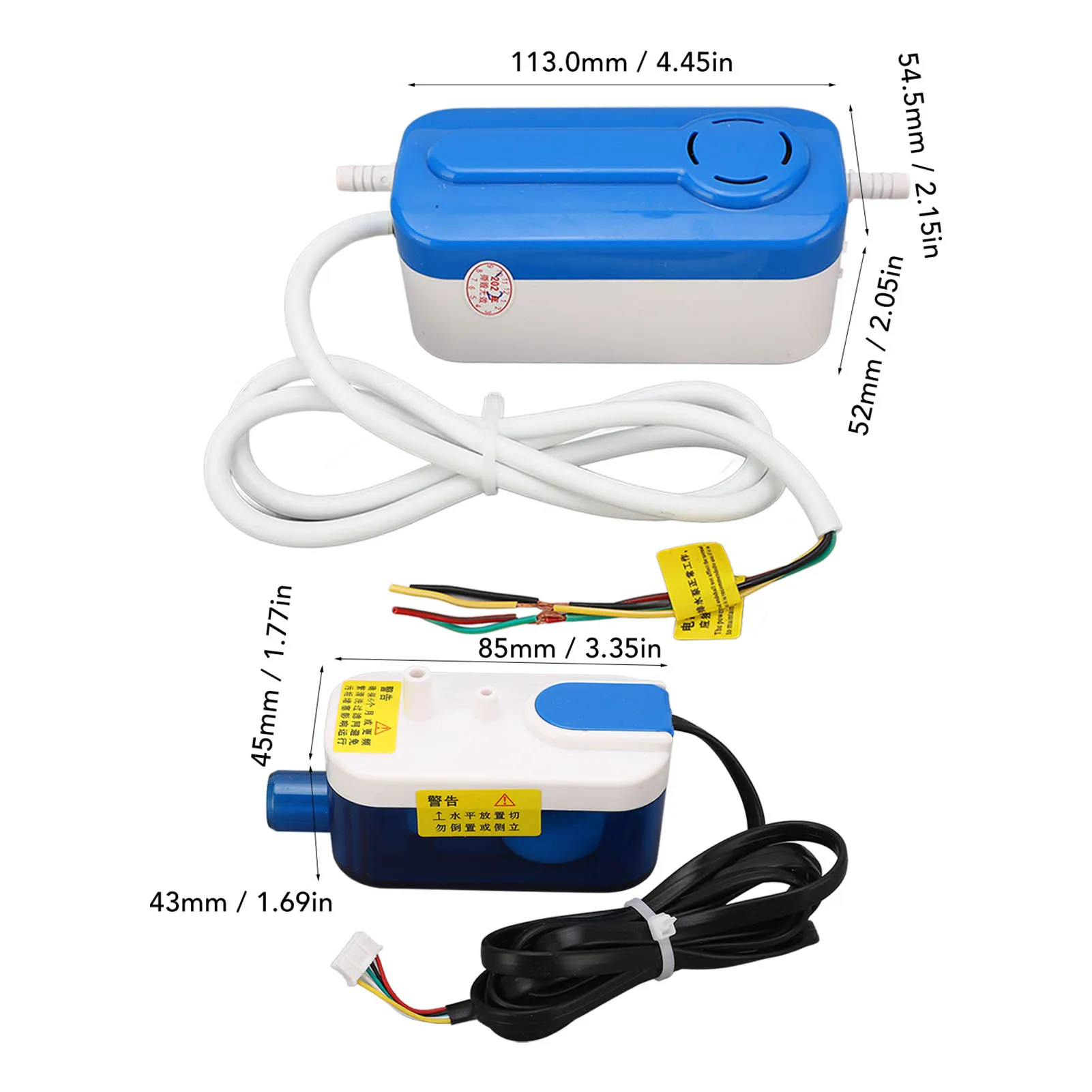3W HVAC Condensate Drain Pump | AC110-240V Portable | For Dehumidifier & Air Conditioner - Thumbnail 5