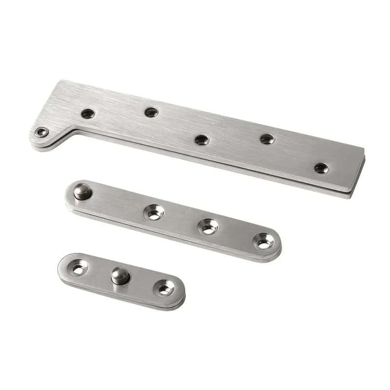 360 Degree Rotating Door Hinges | 4 Sets Stainless Steel | Concealed Positioning Hinge - Thumbnail 5
