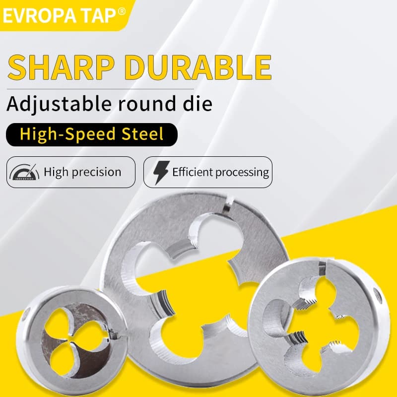 Threading Die Set | HSS-CO Fine Thread Taps | BSP & NPT Pipe Sizes 1/8 to 1/4 - Thumbnail 2