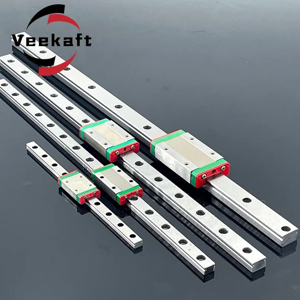 MGN Linear Bearing Rail Kit | CNC & 3D Printer Guide | MGN7/9/12/15, 200-800mm - Thumbnail 4