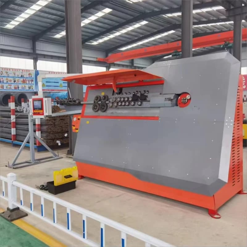Automatic Rebar Bender | CNC Steel Bar & Stirrup Bending Machine - Thumbnail 3