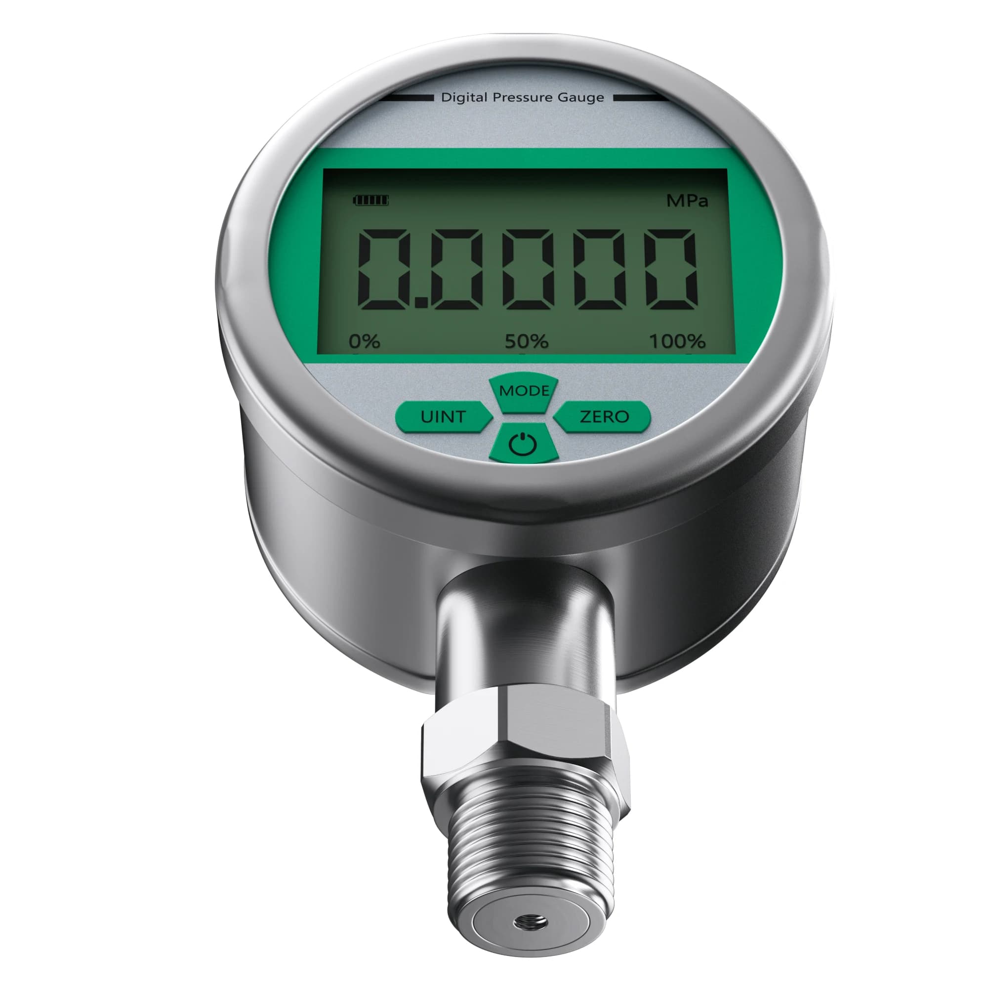 Digital Pressure Gauge | 400-600 Bar Range | Multi-Fluid Compatible for Oil, Water & Fuel - Thumbnail 4