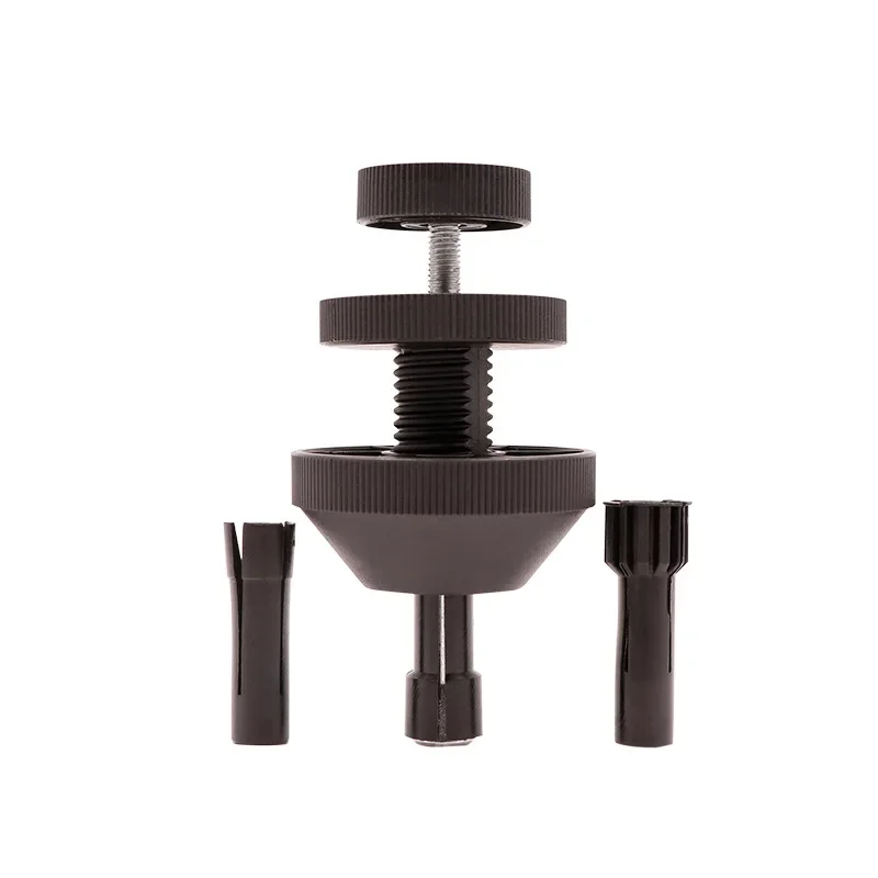 Universal plastic clutch alignment tool for installing and correcting car clutch plates during repair and maintenance.