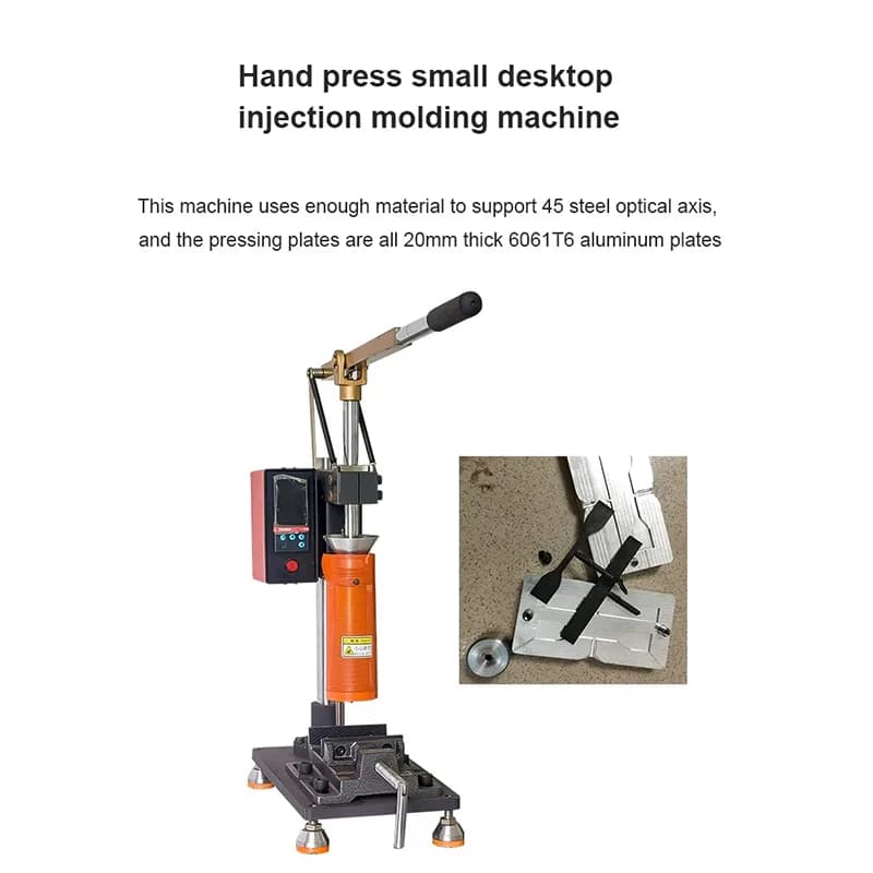Desktop Injection Molding Machine | 100g Capacity | 220V for ABS, PP, PC Plastics - Thumbnail 5
