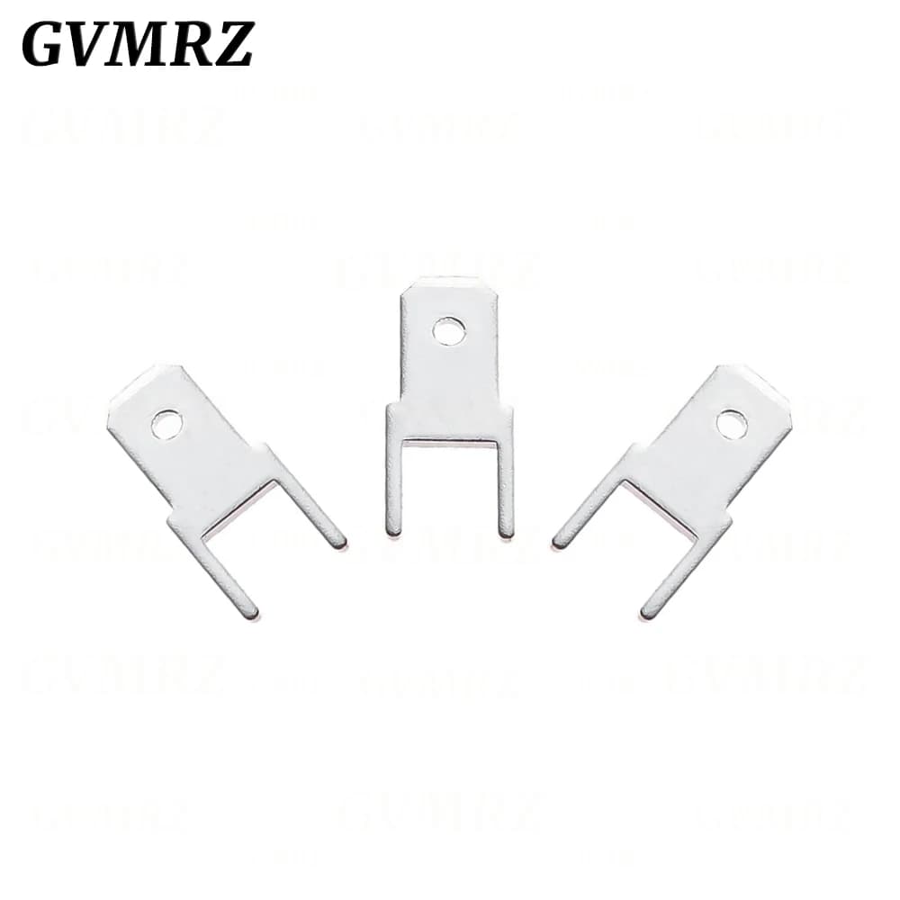 PCB Spade Terminal Kit | 4.8mm & 6.3mm Cold-Press Connectors | 100-Piece Set - Thumbnail 3