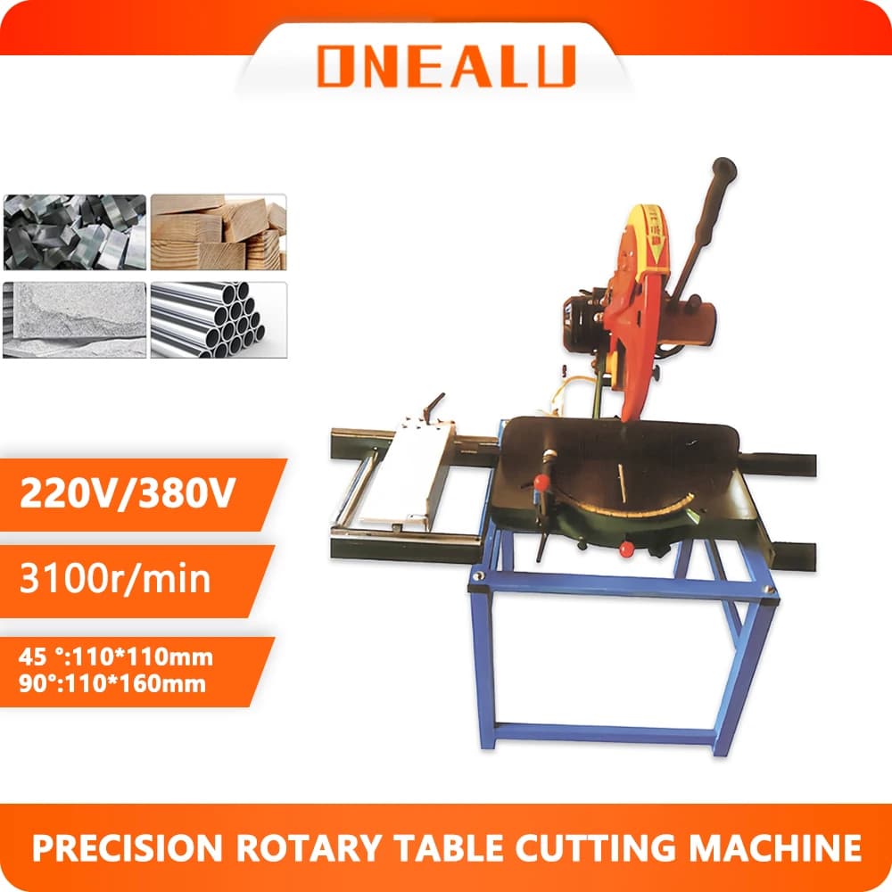 Aluminum Cutting Saw | 45° & 90° Precision Miter Cuts for Alloy Profiles - Thumbnail 2