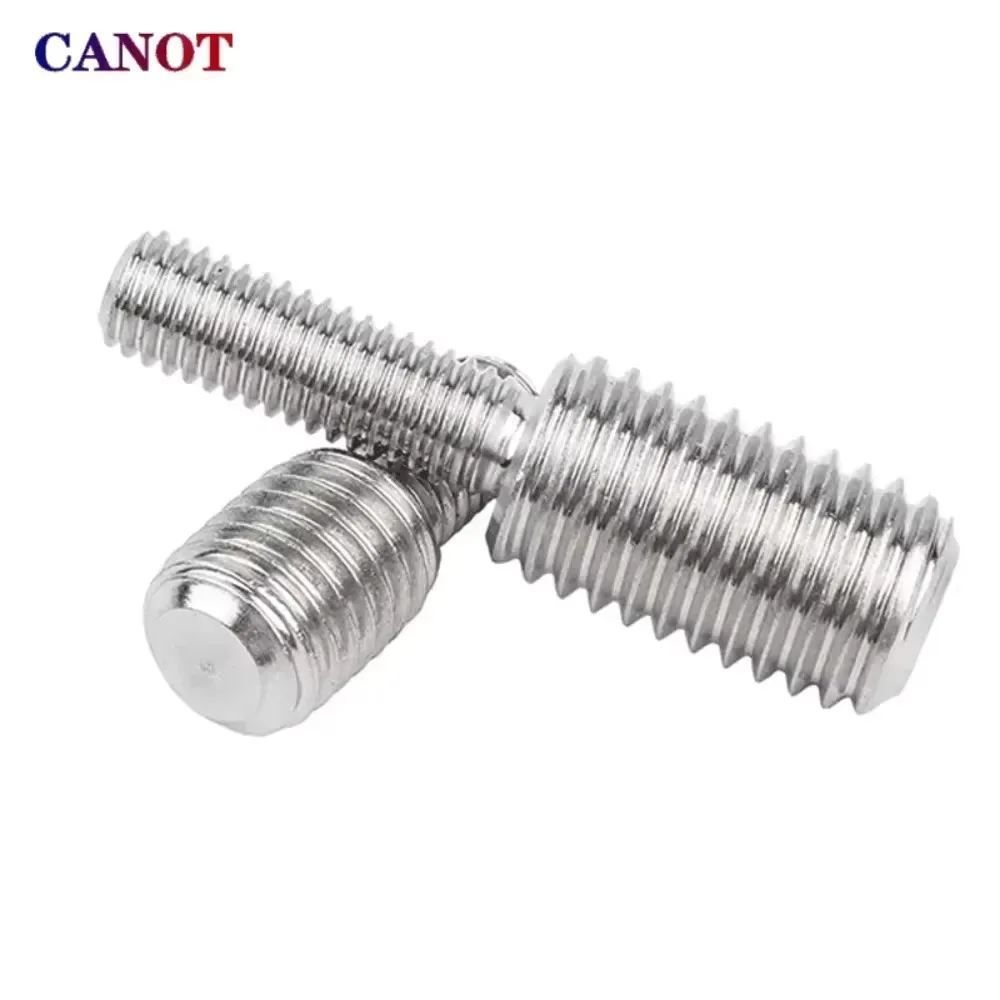 304 Stainless Steel Thread Adapter | M3-M20 Male to Male Bolts | Double Head Conversion Screw Set - Thumbnail 3
