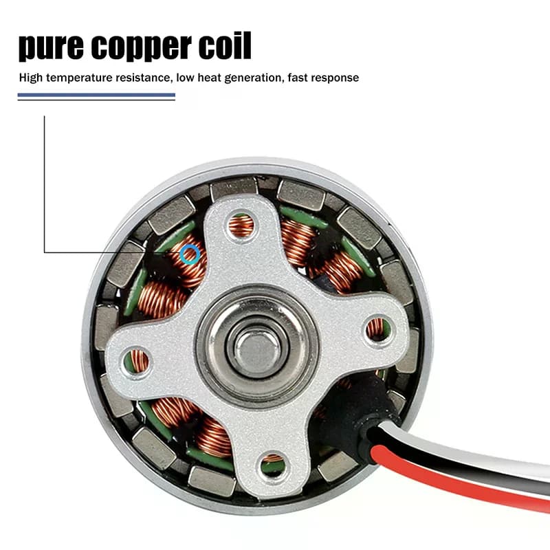 Airplane Brushless Motor | 1503 High-Performance | For 4-Axis Remote Control Planes - Thumbnail 3