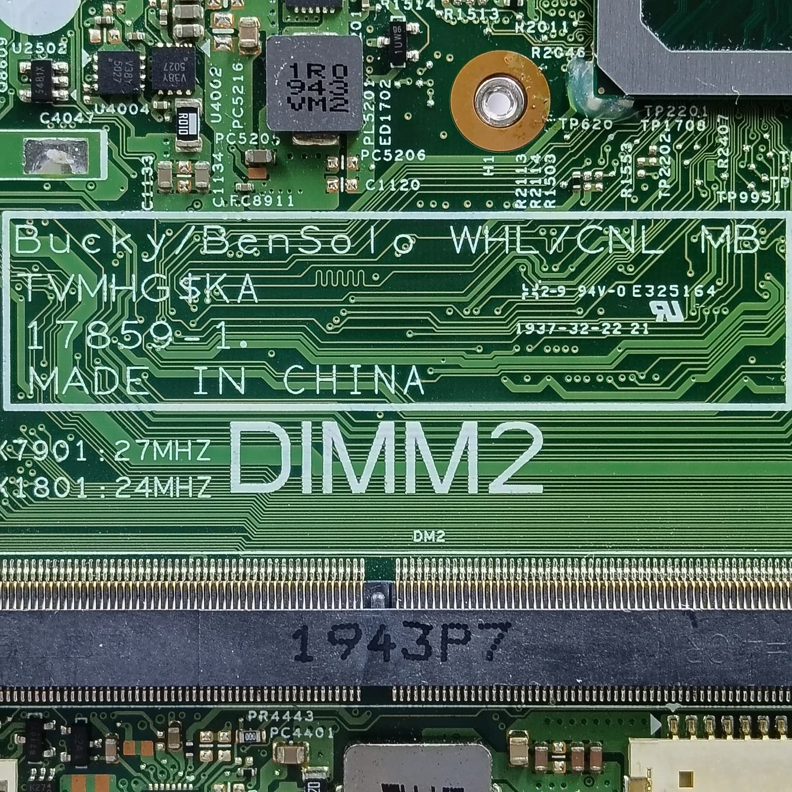 Dell Inspiron 5491 5591 2-in-1 Mainboard | 8th/10th Gen i3/i5/i7 CPU | With MX150 MX230 GPU 17859-1 - Thumbnail 6