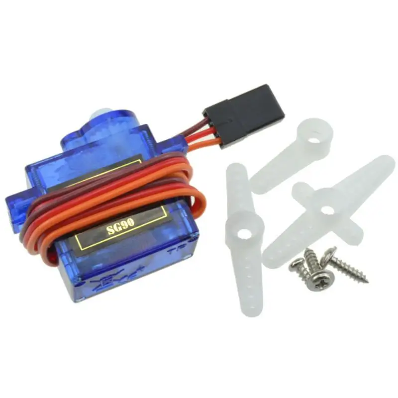 Servo Motor Kit | SG90 9G Digital Servo 180°/360° | DIY RC Car & Robot Arm Projects - Thumbnail 2
