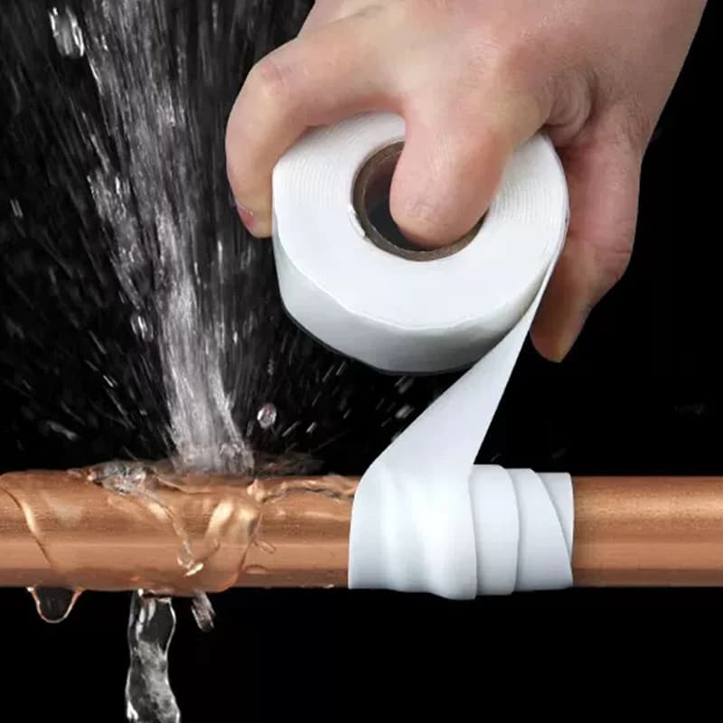 Waterproof Tape Silicone Rubber Self Adhesive Insulating Tape Multi Purpose Emergency Wire Hose Strong Repairing Tape - Thumbnail 2