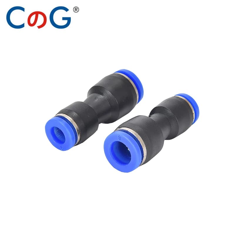 Push-to-Connect Air Fittings Kit | 4-16mm OD | Quick-Release Pneumatic Hose Connectors - Thumbnail 3