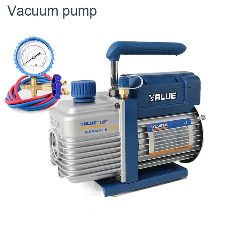 Stage Vacuum Pump | Silent Operation | For Laboratory & Small Refrigerant Systems - Thumbnail 2